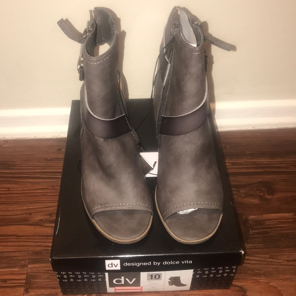Dolce Vita Trisha Grey Booties